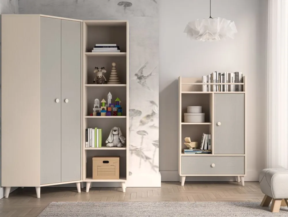 ML Meble Szafy*Szafa narożna Mevel 01