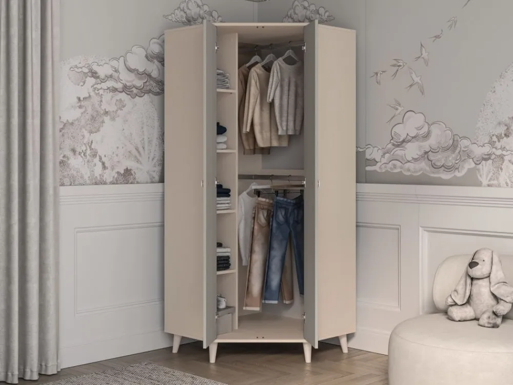 ML Meble Szafy*Szafa narożna Mevel 01