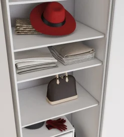 Lenart Szafy Do Przedpokoju|Szafy Do Sypialni*Szafa przesuwna z lustrem 120 cm Maxi MX-01