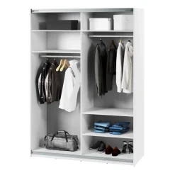 Lenart Szafy Do Przedpokoju|Szafy Do Sypialni*Szafa przesuwna z lustrem 170 cm Maxi MX-03