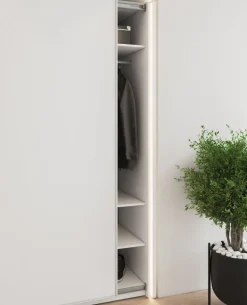 Lenart Szafy Do Przedpokoju|Szafy Do Sypialni*Szafa przesuwna z lustrem 220 cm Maxi MX-05