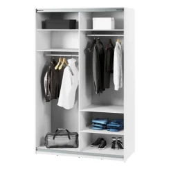 Lenart Szafy Do Przedpokoju|Szafy Do Sypialni*Szafa przesuwna z lustrem 150 cm Maxi MX-02