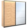 Lenart Szafy Do Przedpokoju|Szafy Do Sypialni*Szafa z lustrem do sypialni Quant QS-01