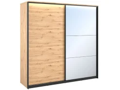 Lenart Szafy Do Przedpokoju|Szafy Do Sypialni*Szafa z lustrem do sypialni Quant QS-01