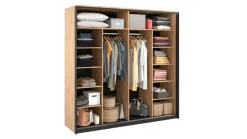 Lenart Szafy Do Przedpokoju|Szafy Do Sypialni*Szafa z lustrem do sypialni Quant QS-01