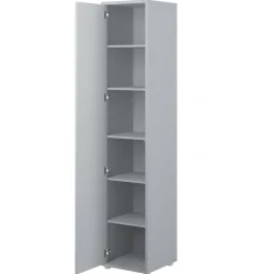 Lenart Tapczany|Nadstawki Do Półkotapczanu*SZAFA Z PÓŁKAMI BC-21 DO PÓŁKOTAPCZANU BED CONCEPT SZARA