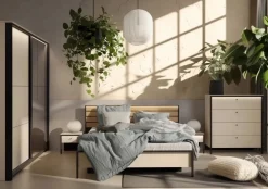 Lenart Szafki Nocne Do Pokoju Młodzieżowego|Szafki Nocne Do Sypialni*Szafka nocna z szufladą ENNA EN-05 beż piaskowy