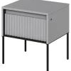 Lenart Szafki Nocne Do Sypialni|Szafki Nocne*Szafka nocna z szufladą Trend TR-10 szara