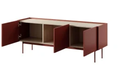 Piaski Szafki Rtv Do Salonu|Szafki Rtv*Szafka RTV do salonu Colour ceramiczny czerwony