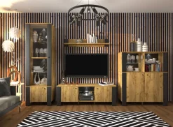 Mebelbos Szafki Rtv Do Salonu|Szafki Rtv*Szafka rtv industrialna Wood