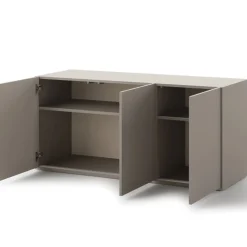 Dzieci Lenart Komody Do Biura|Komody Do Przedpokoju*Szafka trzydrzwiowa WO-07 Woow clay gray