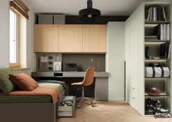 Dzieci Lenart Szafki I Regały Do Biura|Szafki I Regały Do Pokoju Młodzieżowego*Szafka wisząca trzydrzwiowa WO-06 Woow dąb vincenza bielona