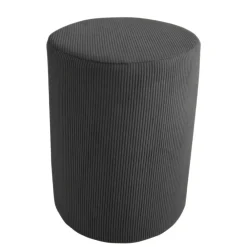 Dzieci Hauss Pufy Do Przedpokoju|Pufy Do Pokoju Młodzieżowego*Sztruksowa pufa okragła szara Roller