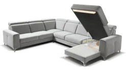 Libro Narożniki Do Salonu|Narożniki*Tabou by narożnik Aspen PKL-2BK-E-2F-OBKR na nóżkach