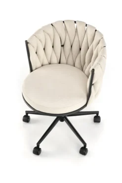 Halmar Fotele*TALON fotel gabinetowy jasny beżowy (1p=1szt)1 sztuka