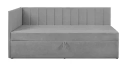 Dzieci Mebelbos Łóżka Młodzieżowe|Łóżka Do Pokoju Dziecięcego*Tapczan młodzieżowy 90x200 z pojemnkiem Cropp szary