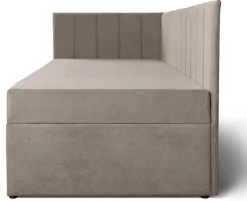 Dzieci Mebelbos Łóżka Młodzieżowe|Łóżka Do Pokoju Dziecięcego*Tapczan młodzieżowy 90x200 z pojemnkiem Cropp beżowy