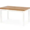 Halmar Stoły*TIAGO stół rozkładany 140-220/80 blat: dąb lancelot, nogi: biały (3p=1szt)1 sztuka