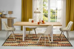 Halmar Stoły*TIAGO stół rozkładany 140-220/80 blat: dąb hikora, nogi: kaszmir (3p=1szt)1 sztuka