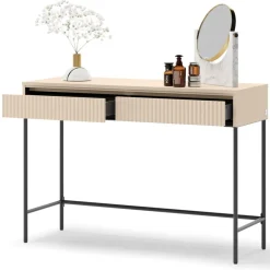 Lenart Toaletki Do Sypialni|Toaletki I Konsole*Toaletka do sypialni TREND TS-09 Beż piaskowy + czarny