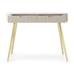 Piaski Toaletki I Konsole*Toaletka z lamelowymi frontami Zova kaszmirowa