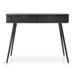 Piaski Toaletki I Konsole*Toaletka z lamelowymi frontami Zova czarna