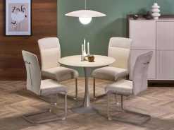 Halmar Stoły*TOLIO stół okrągły, trawertyn/ kaszmir (3p=1szt)1 sztuka