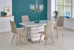 Halmar Stoły*TORONTO stół rokładany biały / dąb złoty1 sztuka