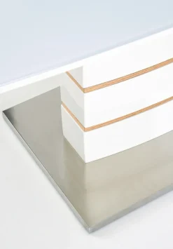 Halmar Stoły*TORONTO stół rokładany biały / dąb złoty1 sztuka