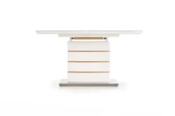 Halmar Stoły*TORONTO stół rokładany biały / dąb złoty1 sztuka