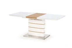 Halmar Stoły*TORONTO stół rokładany biały / dąb złoty1 sztuka