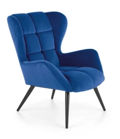 Halmar Fotele*TYRION fotel wypoczynkowy granatowy