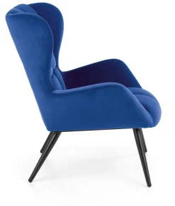 Halmar Fotele*TYRION fotel wypoczynkowy granatowy