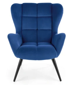 Halmar Fotele*TYRION fotel wypoczynkowy granatowy