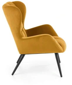 Halmar Fotele*TYRION fotel wypoczynkowy musztardowy