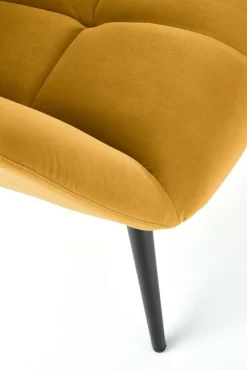 Halmar Fotele*TYRION fotel wypoczynkowy musztardowy