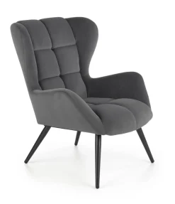 Halmar Fotele*TYRION fotel wypoczynkowy popielaty