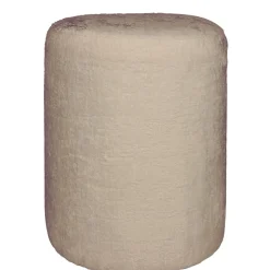 Dzieci Hauss Pufy Do Pokoju Młodzieżowego|Pufy Do Przedpokoju*Uniwersalna okrągła pufa pluszowa jasno brązowa Roller