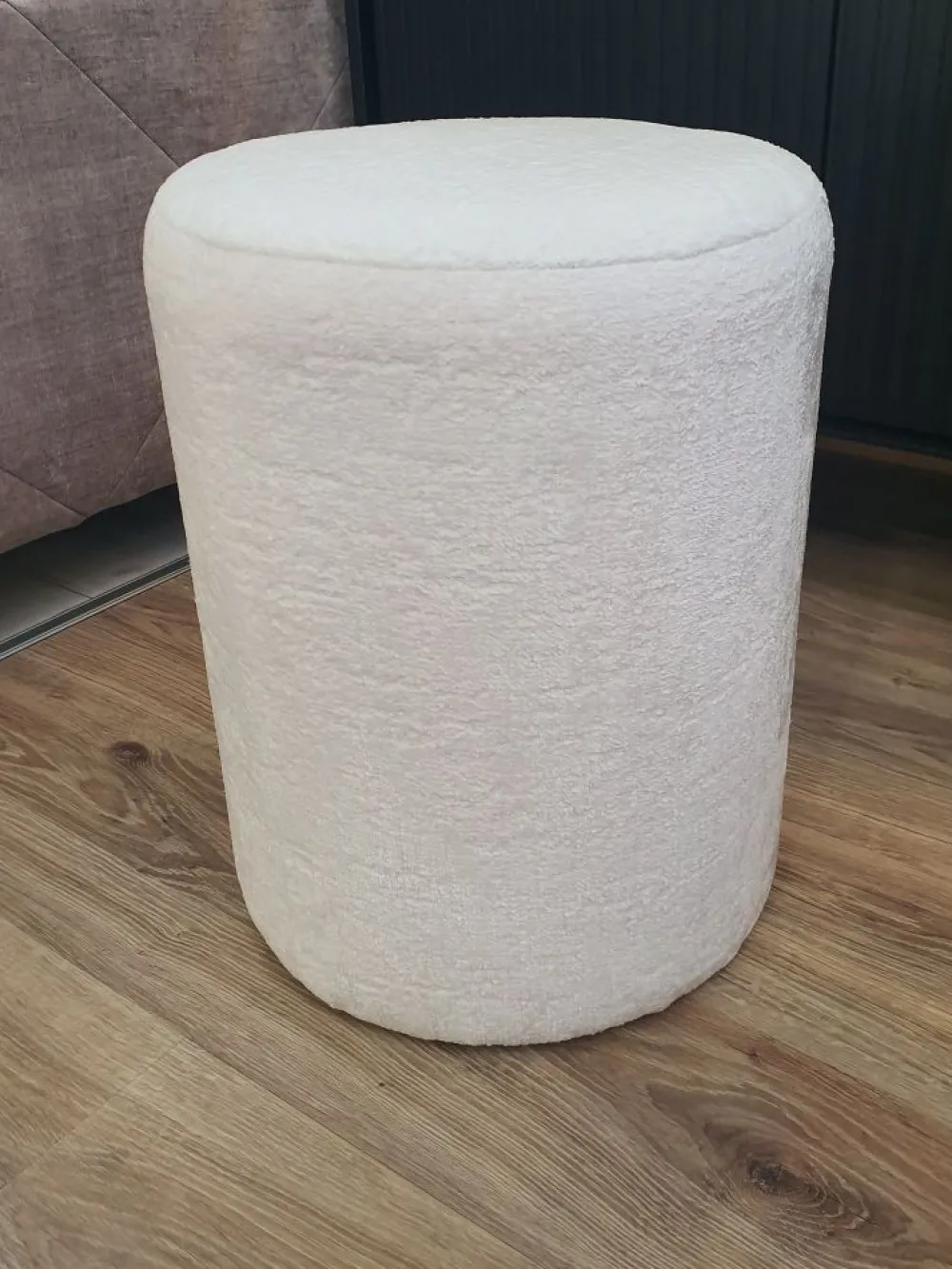 Dzieci Hauss Pufy Do Przedpokoju|Pufy Do Pokoju Młodzieżowego*Uniwersalna okrągła pufa pluszowa biała Roller