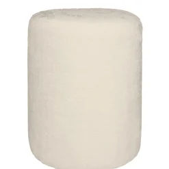 Dzieci Hauss Pufy Do Przedpokoju|Pufy Do Pokoju Młodzieżowego*Uniwersalna okrągła pufa pluszowa ecru Roller