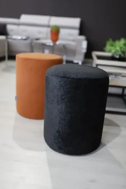 Dzieci Hauss Pufy Do Przedpokoju|Pufy Do Pokoju Młodzieżowego*Uniwersalna okrągła pufa pluszowa czarna Roller