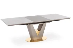 Halmar Stoły*VALENTINO stół rozkładany jasny popiel/złoty (3p=1szt)1 sztuka