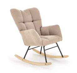 Halmar Fotele*VASCO fotel bujany beżowy1 sztuka