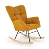 Halmar Fotele*VASCO fotel bujany musztardowy1 sztuka