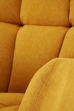 Halmar Fotele*VASCO fotel bujany musztardowy1 sztuka