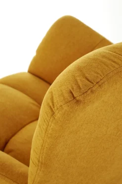 Halmar Fotele*VASCO fotel bujany musztardowy1 sztuka