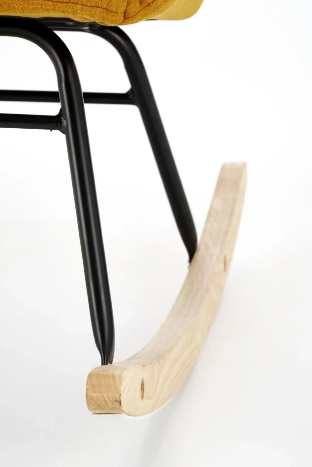 Halmar Fotele*VASCO fotel bujany musztardowy1 sztuka