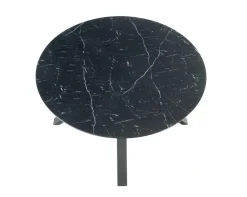 Halmar Stoły*VERTIGO stół rozkładany, blat - czarny marmur, nogi - czarny (2p=1szt)1 sztuka