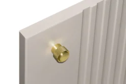 Bogart Szafki Rtv*VESPER RTV 187 4D - cashmere mdf / cashmere / złote uchwyty / wisząca