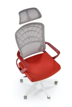 Halmar Fotele*VESUVIO 2 fotel gabinetowy cynamonowy / biały1 sztuka